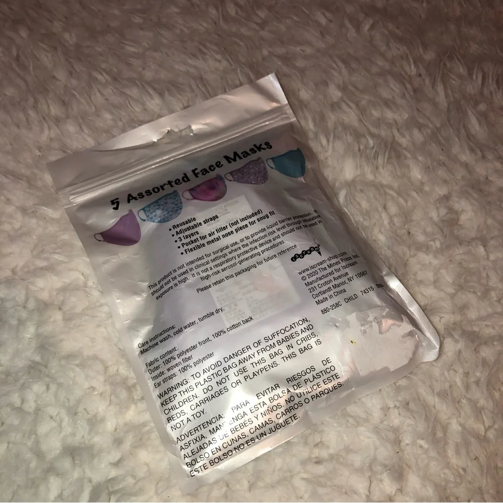 5 Tie-Dye Reusable Face Masks
